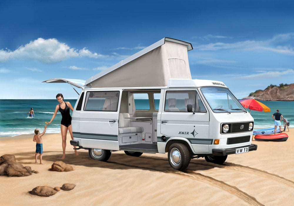 4009803073446 - VW T3 Westfalia Joker - 125 - Assembly kit - Volkswagen Type 2 (T3) - Truck Trailer - Zwischen - Kunststoff (MR-7344)