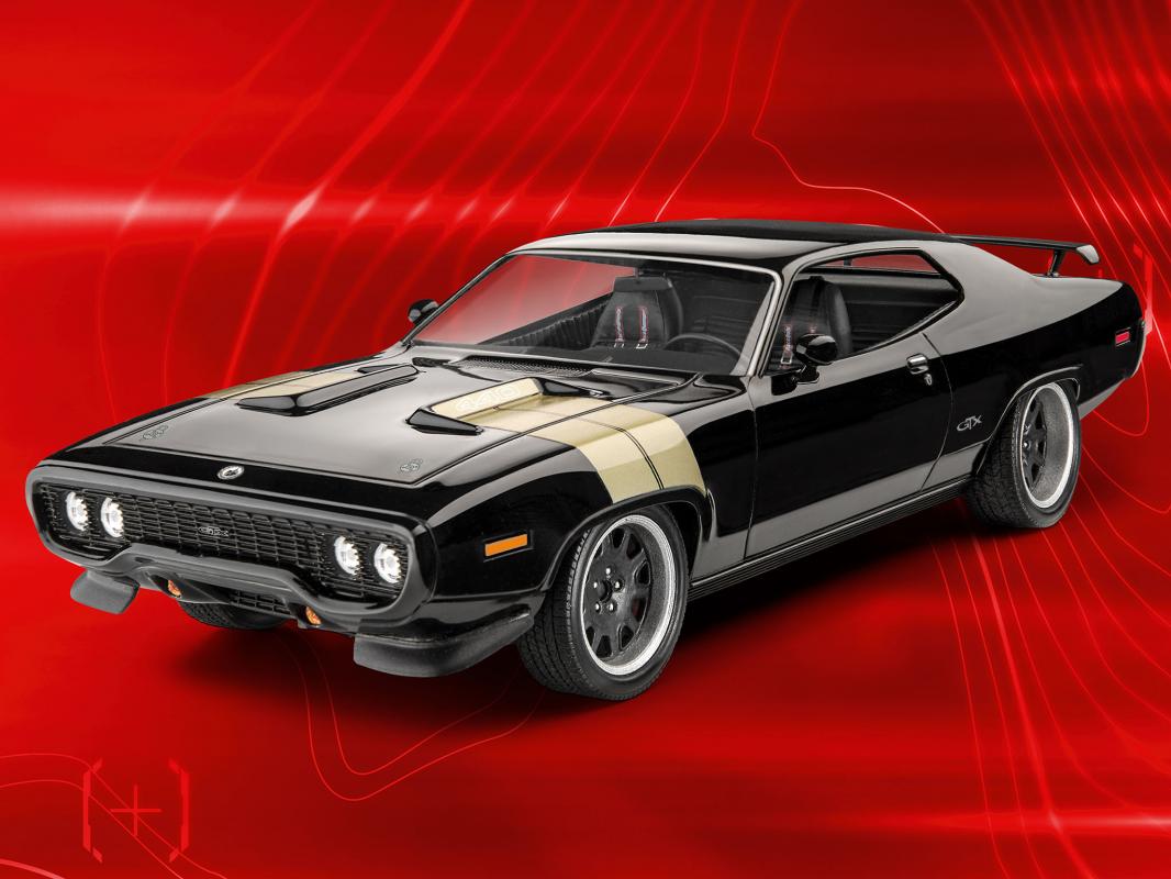 4009803076928 - RV 124 Fast & Furious - Dominics 1971 Plymouth GTX 124 Modellauto