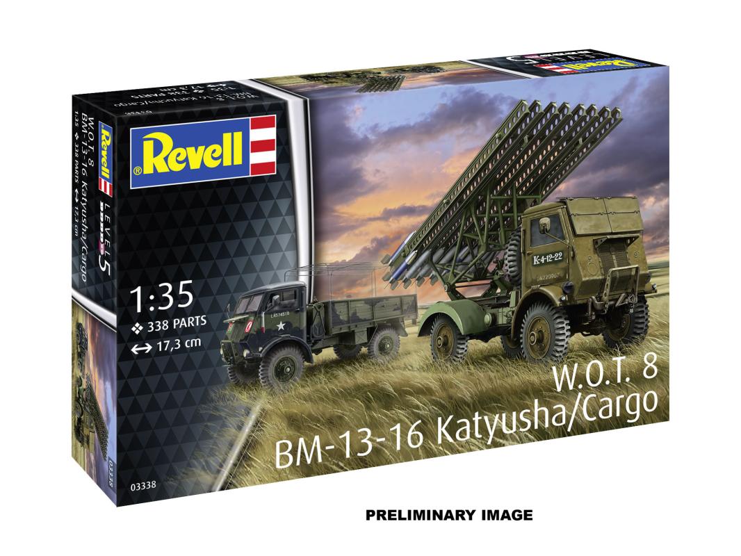 4009803163338 - Model Set - WOT 8 BM-13-16 Katyusha Cargo