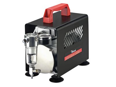 4009803391373 - Airbrush-Kompressor Standart Class mit 55 bar 23 l min 1 4 -Luftschlauchanschluss (39137) 4009803391373 - Airbrush-Kompressor Standart Class mit 55 bar 23 l min 1 4 -Luftschlauchanschluss (39137)
