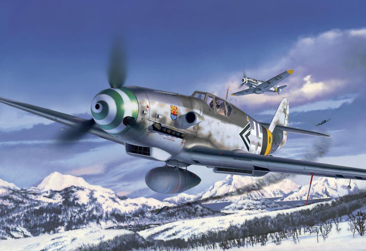 4009803503653 - Messerschmitt Bf 109 G-6 - easy-click-system - mehrfarbig