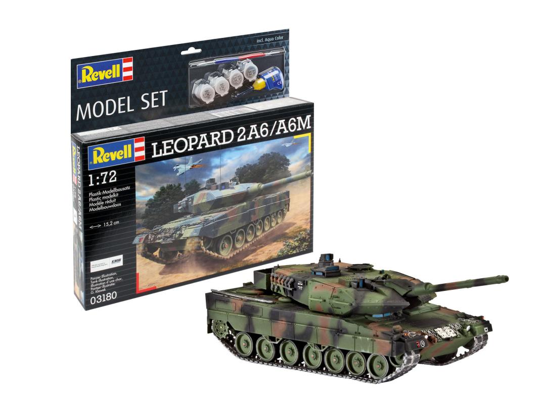 4009803631806 - Model Set - Leopard 2A6 A6M 4009803631806 - Model Set - Leopard 2A6 A6M