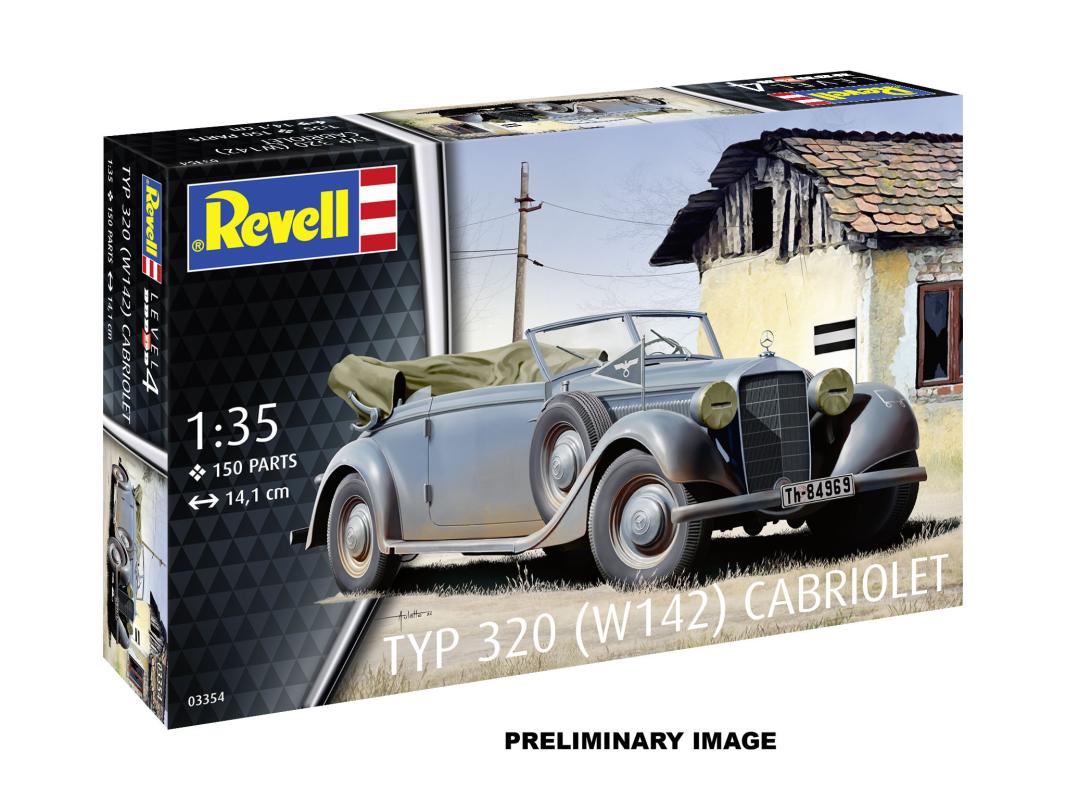 4009803633541 - Model Set - Typ 320 (W142) Cabriolet