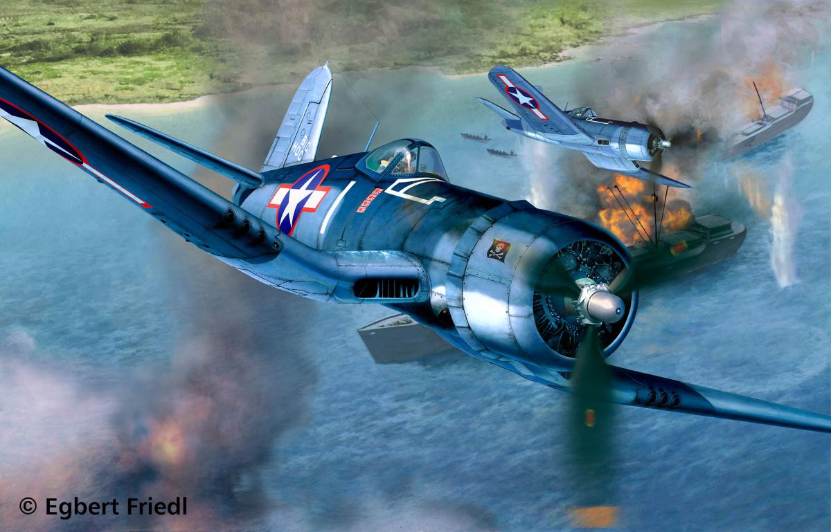 4009803647814 - Model Set - Vought F4U-1A Corsair