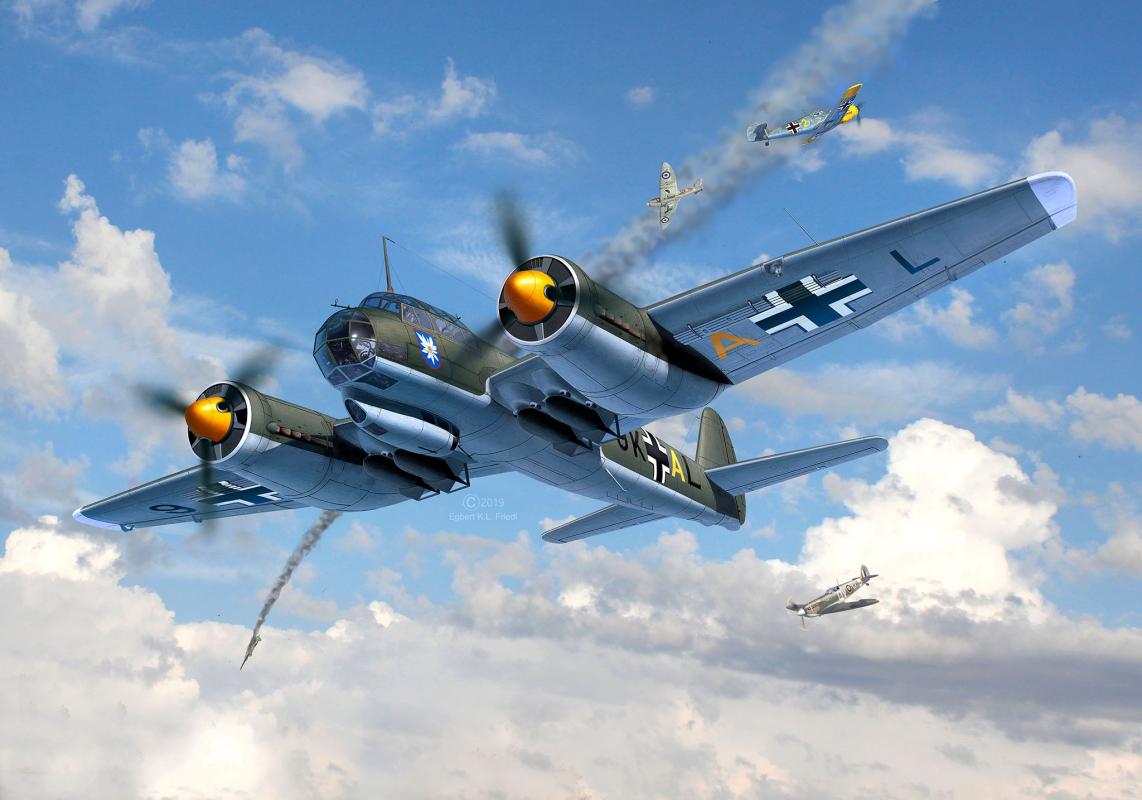 4009803649726 - Model Set - Junkers Ju88 A-1 Battle of Britain