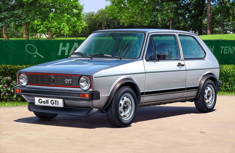 4009803670720 - Model Set VW Golf 1 GTI 4009803670720 - Model Set VW Golf 1 GTI