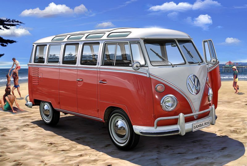 4009803673998 - 67399 - Model Set VW T1 Samba Bus