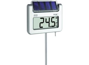 4009816019172 - Digitales Gartenthermometer mit Solarbeleuchtung AVENUE