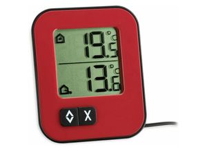 4009816023346 - Innen- Außenthermometer Moxx 30104305 rot schwarz - TFA