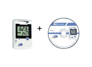 4009816024978 - Dostmann Electronic 5005-1002 LOG20 Set Multi-Datenlogger Messgröße Temperatur Luftfeuchtigkeit -30 bis 60 °C 0 bis 99 % rF