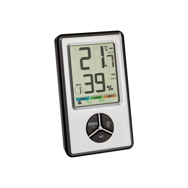 4009816031129 - 30504554 digitales Thermo-Hygrometer Funk-Thermo- Hygrometer Weiß - Tfa Dostmann