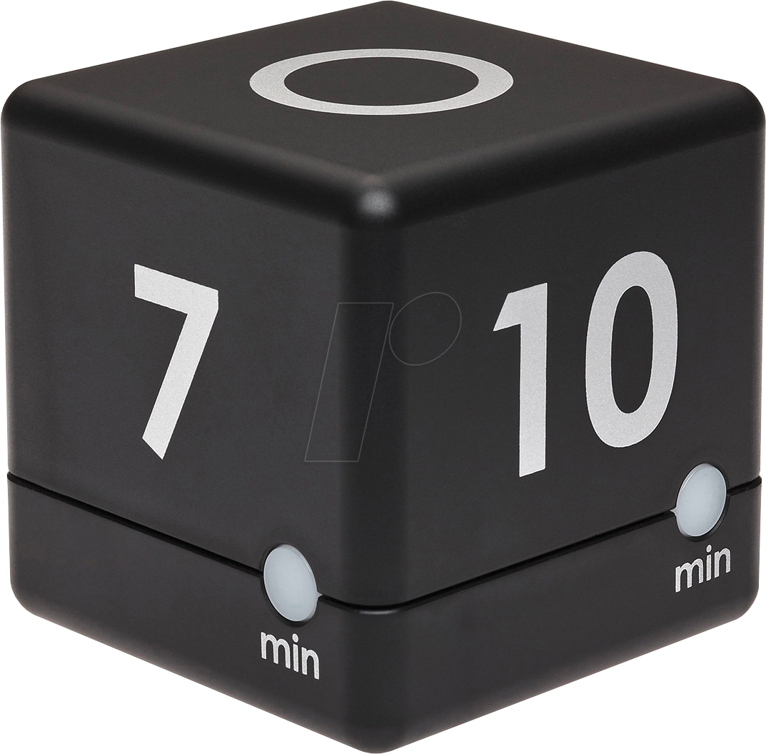 4009816032119 - Tfa Dostmann Cube Digital Timer Kunststoff Schwarz 6 X 6 X 6 Cm