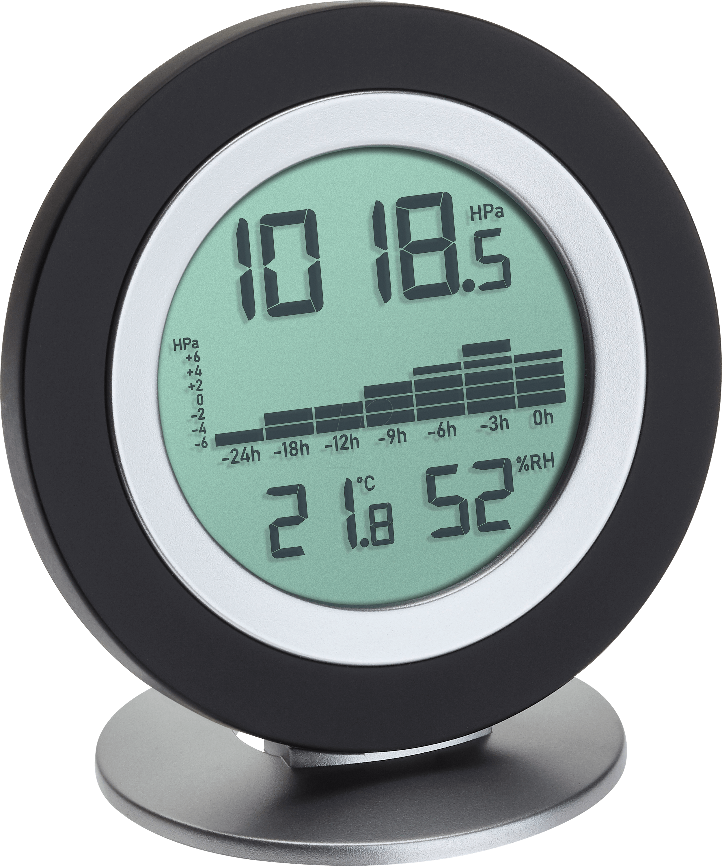 4009816033932 - TFA 35115401 - Thermo-Hygrometer digital schwarz alu