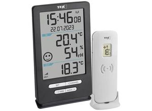 4009816040008 - Funk-Thermometer XENA HOME Funk-Thermometer digital Anthrazit