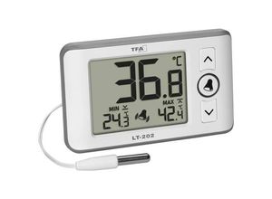 4009816040367 - Digitales Profi-Thermometer mit Kabelfühler LT 202 Thermometer Weiß