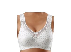 4009823750471 - Große Größen Susa Entlastungs BH ohne Bügel aus Baumwolle champagner bedruckt Gr95D