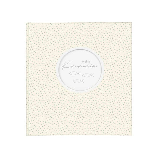 4009835112663 - Erinnerungsalbum Kommunion Circulus 23x25cm creme 4009835112663 GOLDBUCH