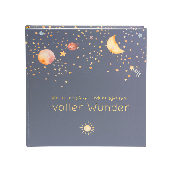 4009835154977 - Fotobuch Baby vollWunder Weltraum blau 4009835154977 TURNOWSKY