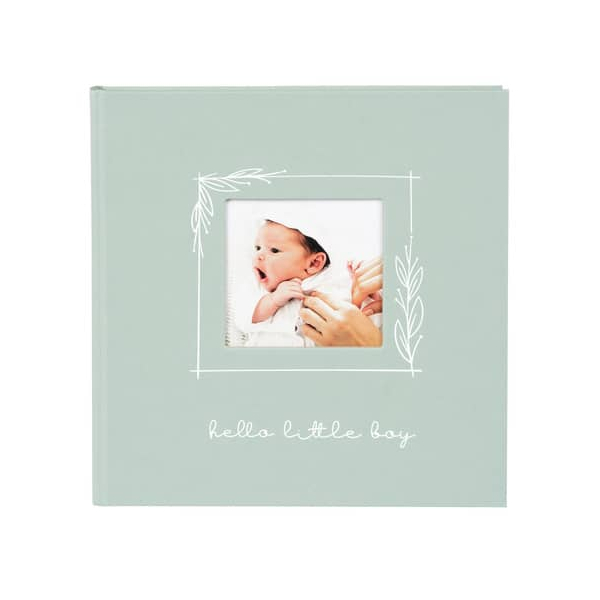 4009835155448 - Fotobuch Baby hello little boy 30x31cm  4009835155448 GOLDBUCH