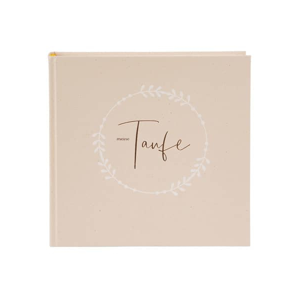 4009835240519 - Taufalbum Meine Taufe beige 4009835240519 GOLDBUCH