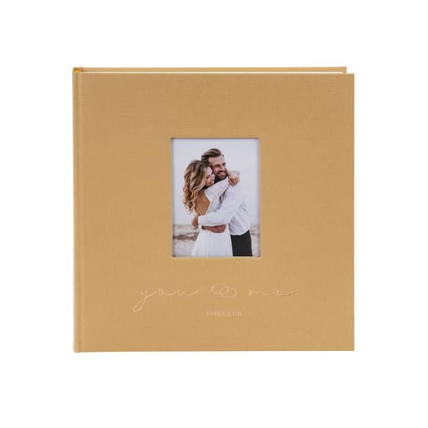 4009835277652 - 27 765 30x31cm Fotobuch und Hochzeit you & me for always braun 4009835277652 GOLDBUCH