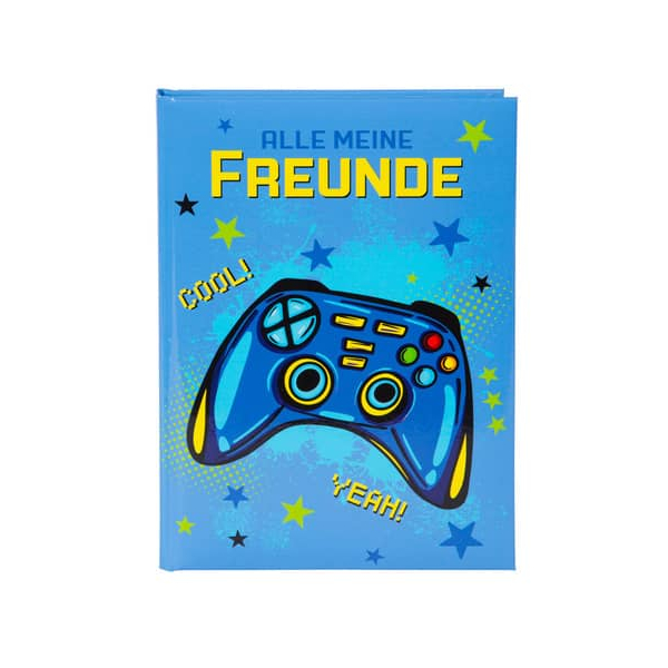 4009835431368 - Freundebuch Controller 15x21cm 4009835431368 GOLDBUCH