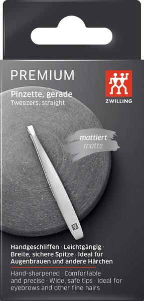 4009839267833 - Zwilling Twinox Pinzette gerade mattiert 90 mm 1 Stk