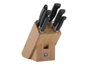 4009839274374 - ZWILLING **** VIER STERNE Messerblockset 7-tlg Natur