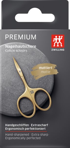 4009839494567 - Hautschere matt gold 1 Stk