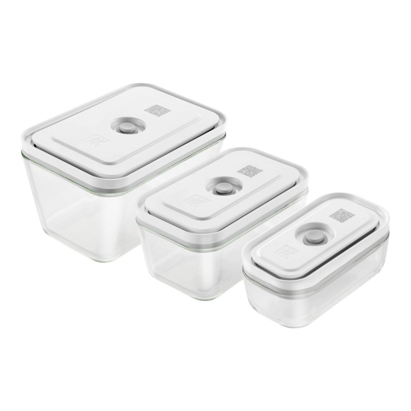 4009839523861 - Vakuum Boxset s m l   3-tlg  Borosilikatglas  Weiß  Premium - Zwilling