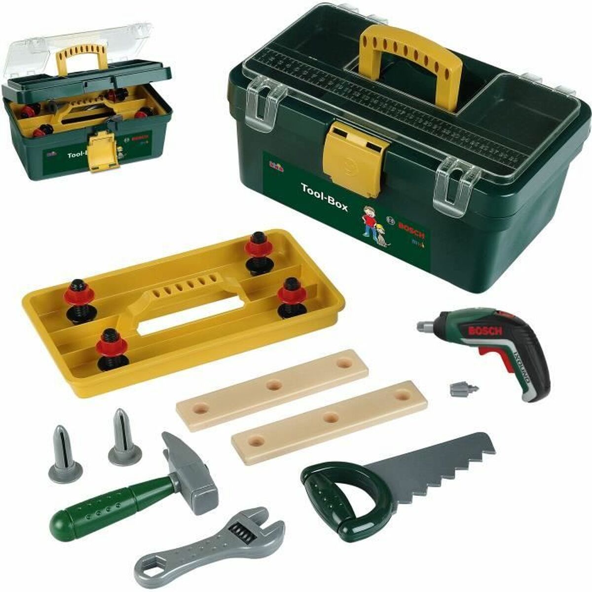 4009847086099 - Werkzeugkoffer BOSCH - IXOLINO II mit Zubehör