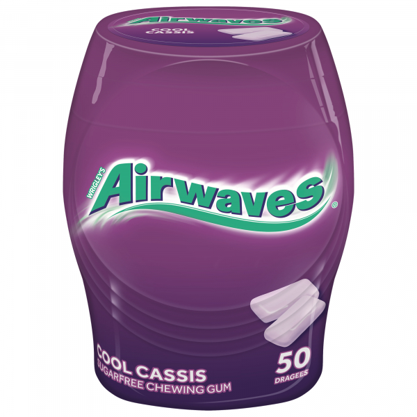 4009900537698 - AIRWAVES Kaugummi 423762 Cool Cassis 50St 4009900537698 50 Stück