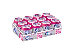 4009900543699 - Wrigleys Extra White Bubblemint zuckerfrei Dose 50 Stück 12er Pack