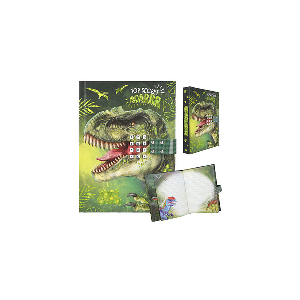 4010070644109 - Tagebuch Dino World  ca DIN A5 liniert mehrfarbig Hardcover 80 Seiten 4010070644109 DEPESCHE