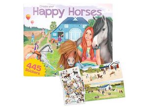 4010070649883 - Create your Happy Horses Stickerbuch 4010070649883 DEPESCHE