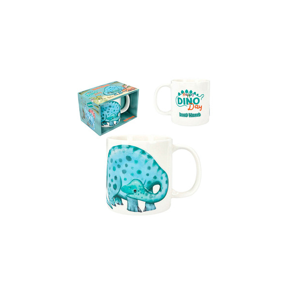 4010070654153 - Kaffeebecher Dino World weißblau 025 l 4010070654153 DEPESCHE