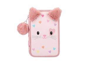 4010070680305 - 2-Fach Federtasche KITTY LOVE Princess Mimi 19 x 12 x 55 cm