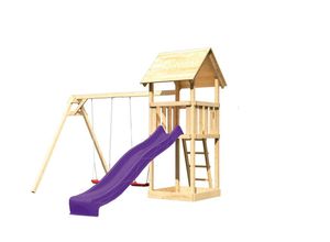 4010090346823 - Karibu Spielturm Tinchen violett