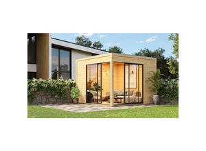 4010090927909 - Karibu Design Gartenhaus Frisco PLUS