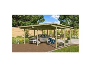 4010090966915 - Karibu Doppelcarport Twin Carport One KDI