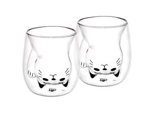 4010094024499 - Glas Doppelwandige-Thermogläser 190ml 2er Set Motiv Katze Glas