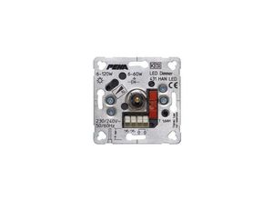 4010105260625 - Dimmer Dreh Druckkn 6-60W led up D431HANLEDOA - Peha