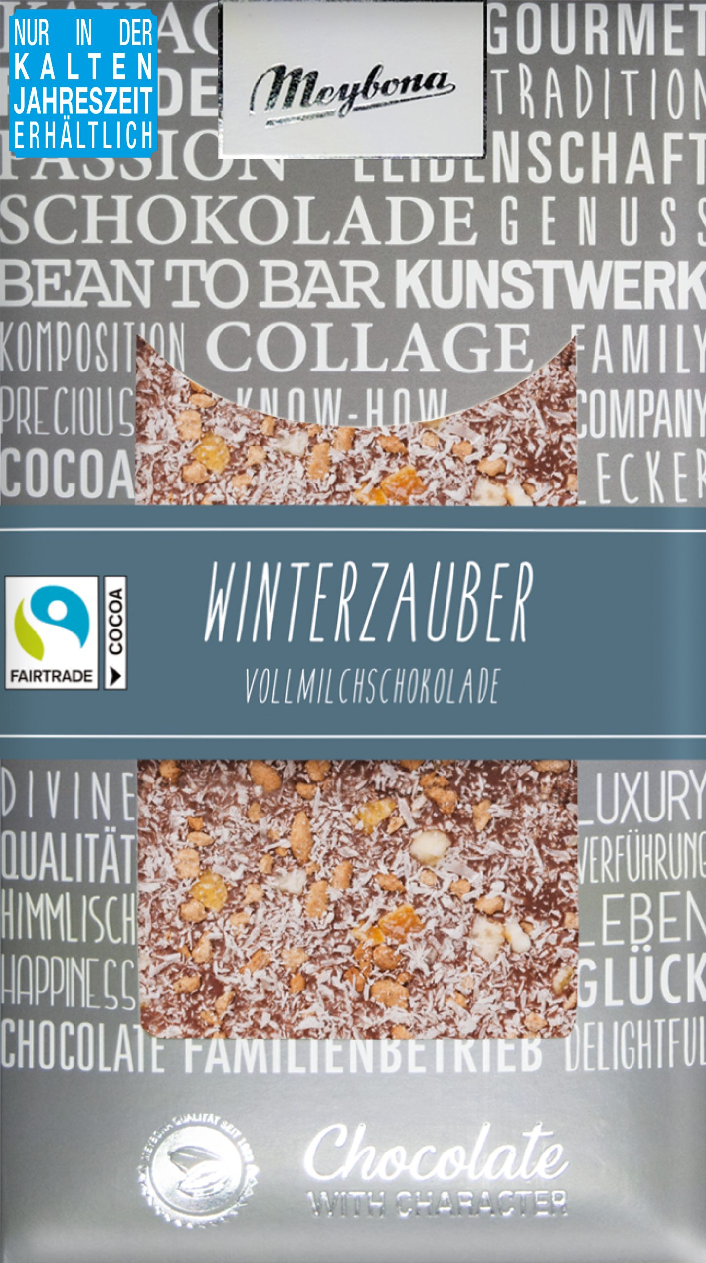 4010139133117 - Collage Schokolade WINTERZAUBER von Meybona 100g