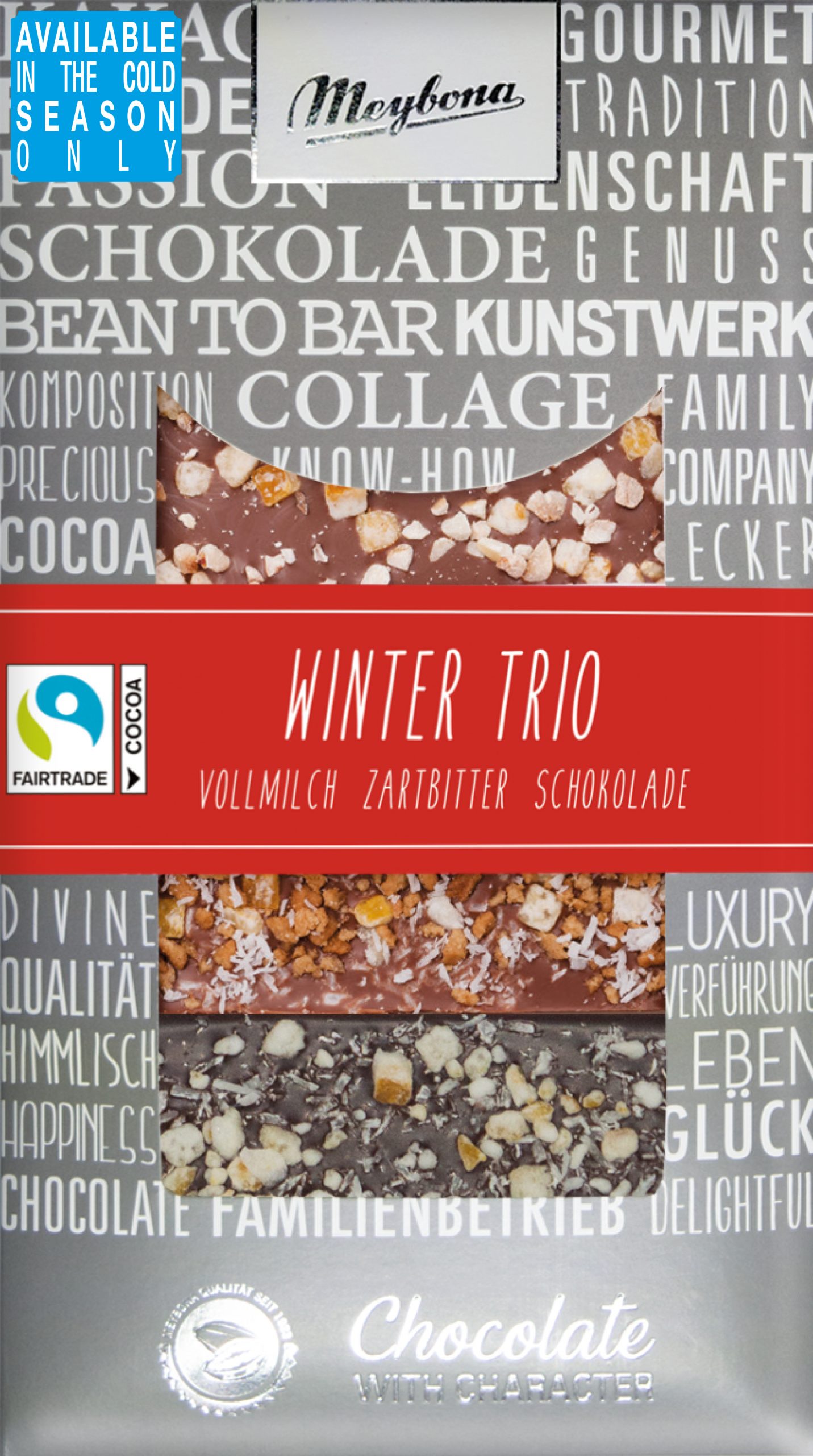 4010139133247 - Collage Schokolade WINTER TRIO von Meybona 3x30g