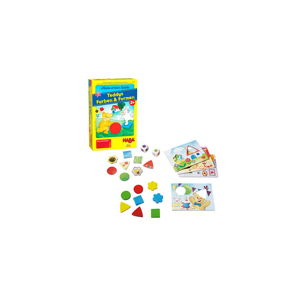 4010168058788 - Meine ersten Spiele ? Teddys Farben und Formen Lernspielzeug 4010168058788 HABA