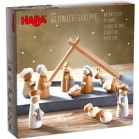 4010168243139 - Weihnachtskrippe MODERN 12-teilig aus Holz