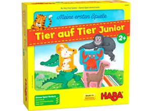 4010168255828 - Stapelspiel MEIN ERSTEN SPIELE – TIER AUF TIER JUNIOR in bunt