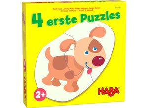 4010168256917 - HABA - 4 erste Puzzles Tierkinder (Kinderpuzzle)