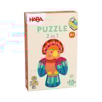 4010168281513 - Puzzle 2 in 1 Papagei