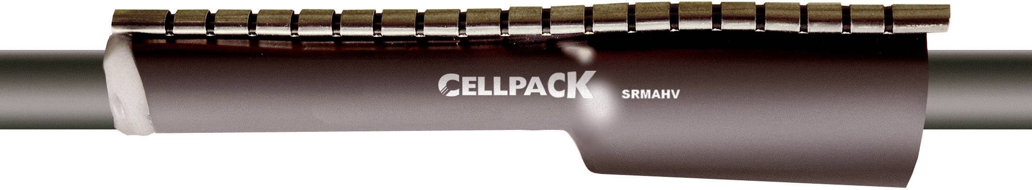 4010311002132 - Cellpack - Schrumpfmanschette Ø82 18mm L500mm 34mm 18-72qmm verstärkte Konstruktion UV-best SRMAHV 72-18 500 SCHWARZ